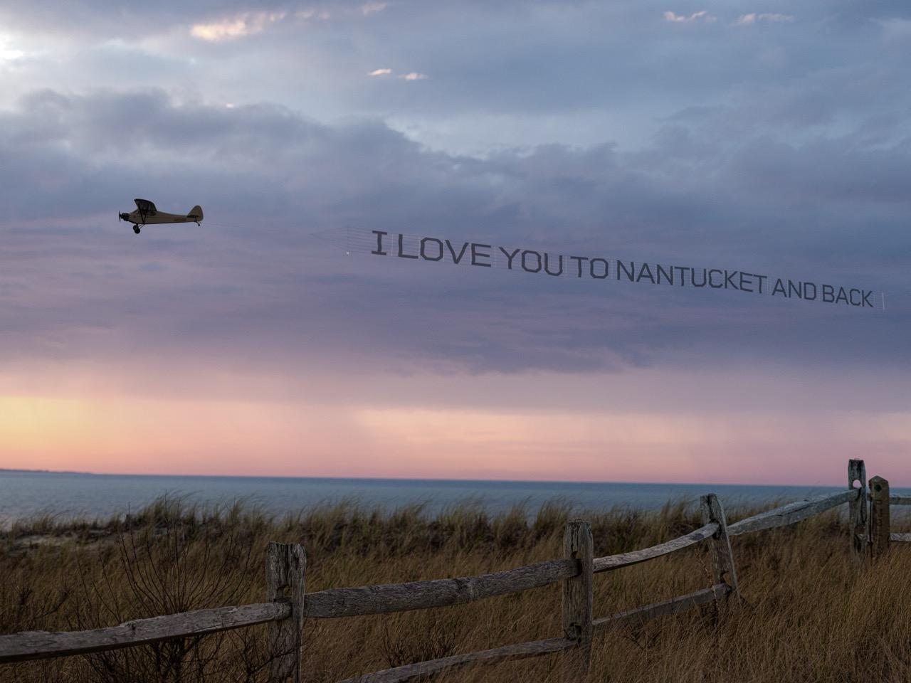 Color Photograph Debranne Cingari - Je t'aime jusqu'à Nantucket et retour