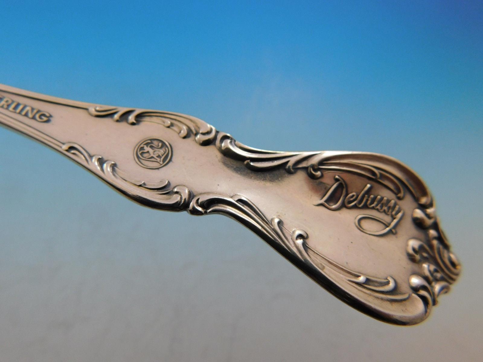 Ensemble de couverts en argent sterling pour 12 personnes 66 pièces Debussy par Towle en vente 2