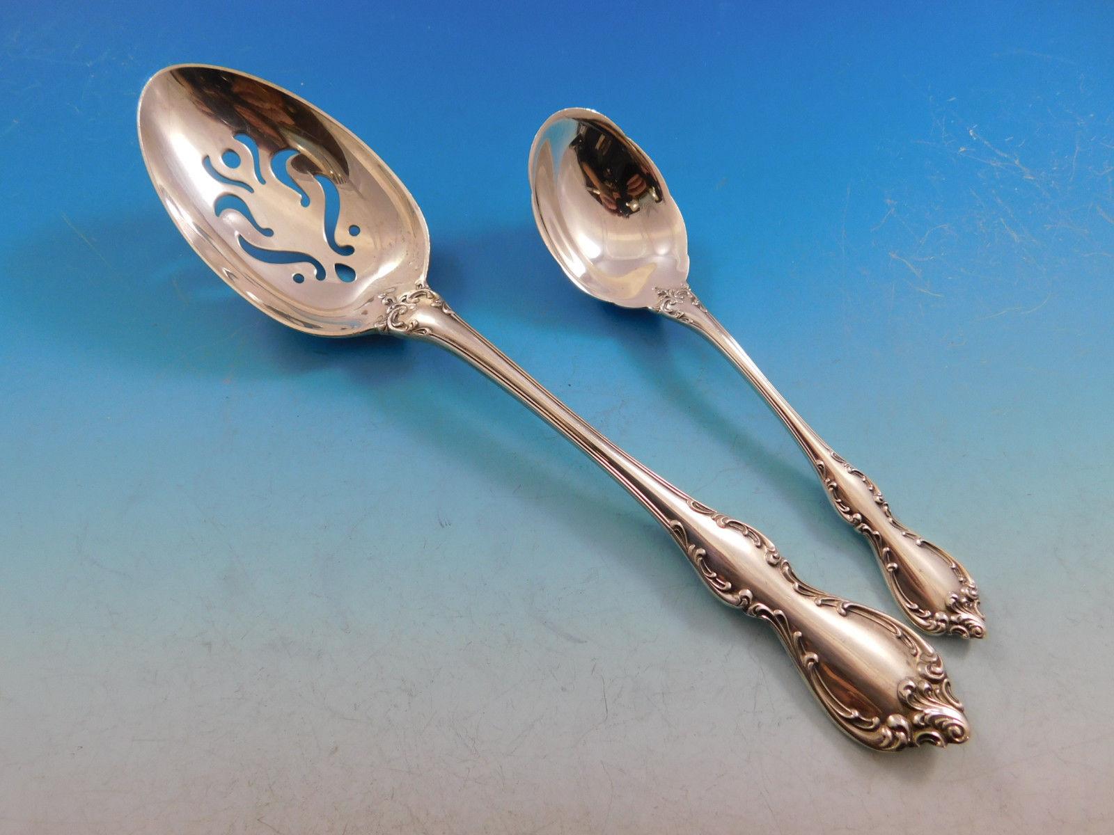 Ensemble de couverts en argent sterling pour 12 personnes 66 pièces Debussy par Towle en vente 4