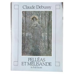 Debussy Pelléas et Mélisande, Complete Full Orchestral Score, Dover 2C158