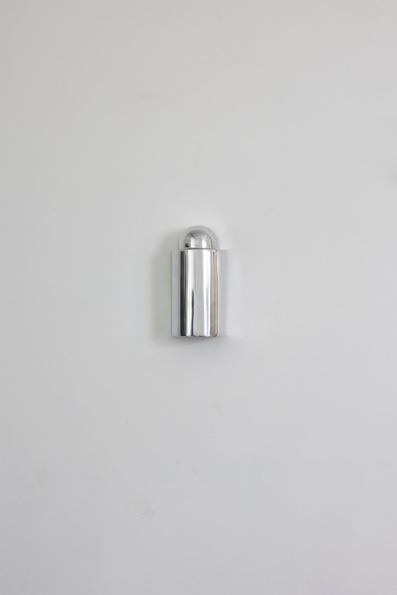 Organic Modern Decade Wall Light, Polished by Dunlin For Sale