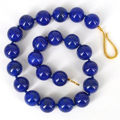 Decadent Jewels Lapis Lazuli Gold Necklace