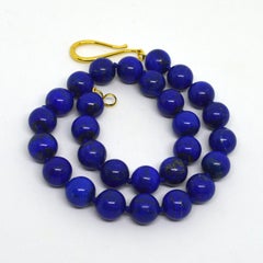 Decadent Jewels Lapis Lazuli Gold Necklace