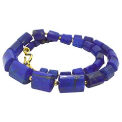 Decadent Jewels Lapis Lazuli Gold Necklace