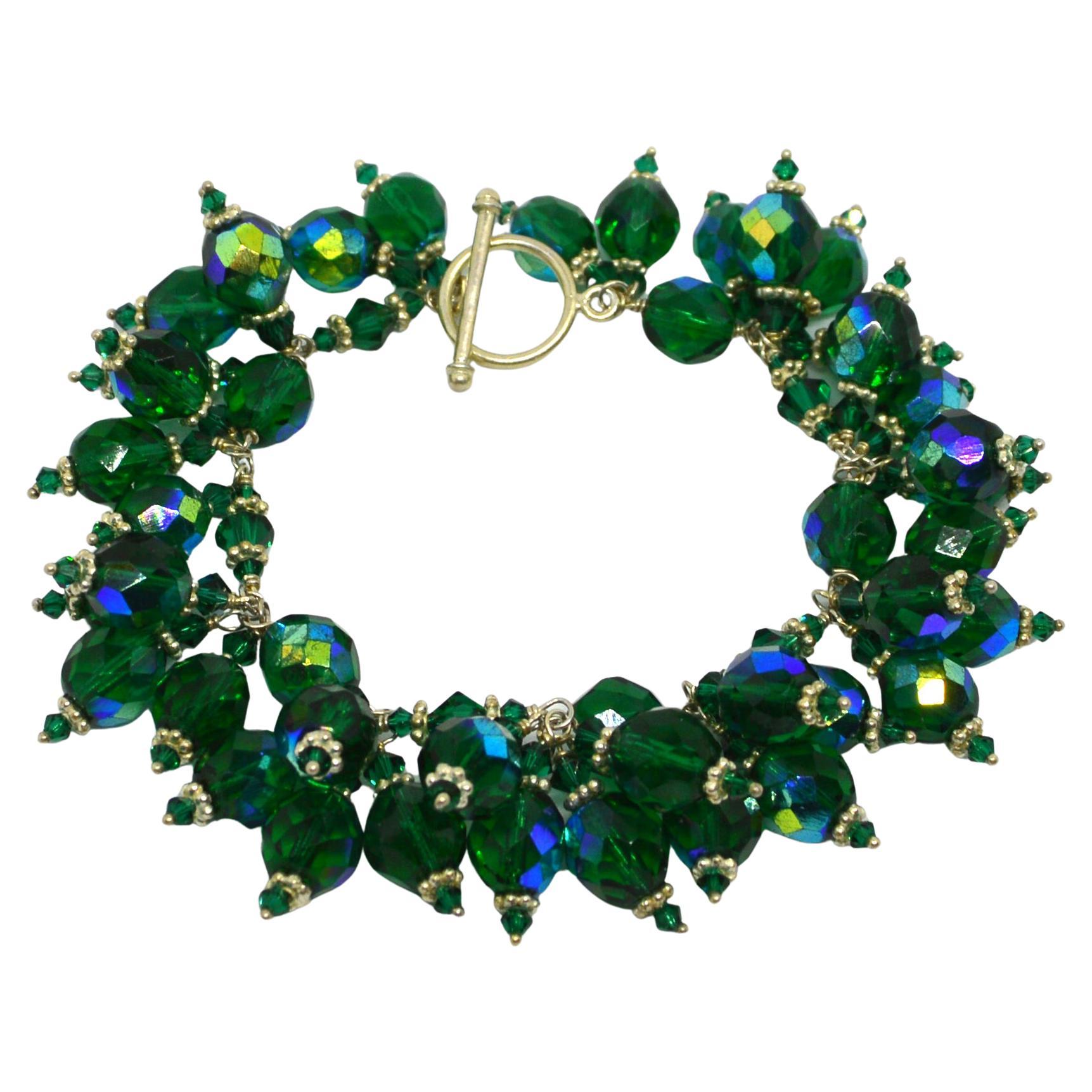 Decadent Jewels Chrome Diopside Bracelet For Sale at 1stDibs chrome