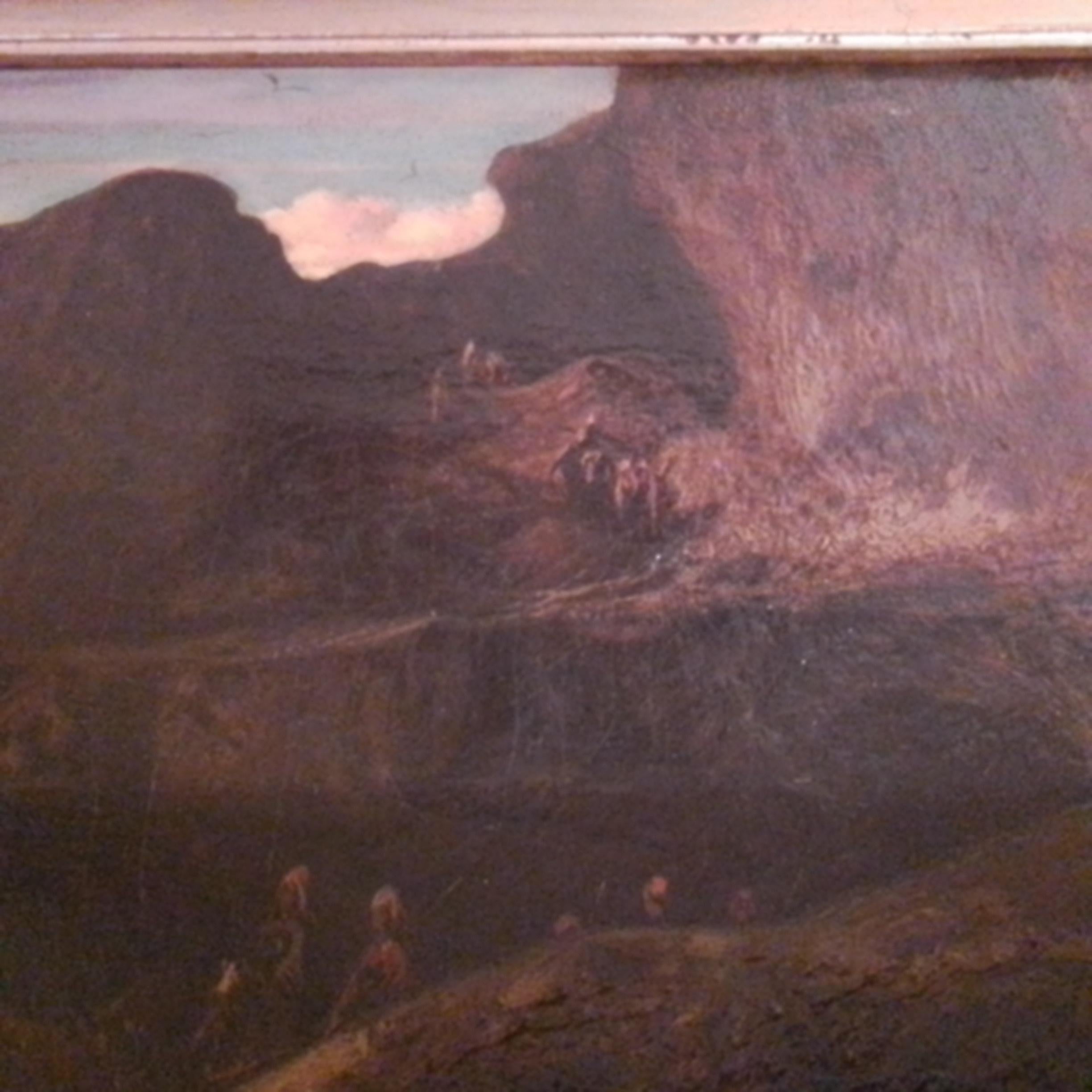 Orientalist cavalry scene Decamps Gabriel - oil on canvas - initials DC For Sale 13
