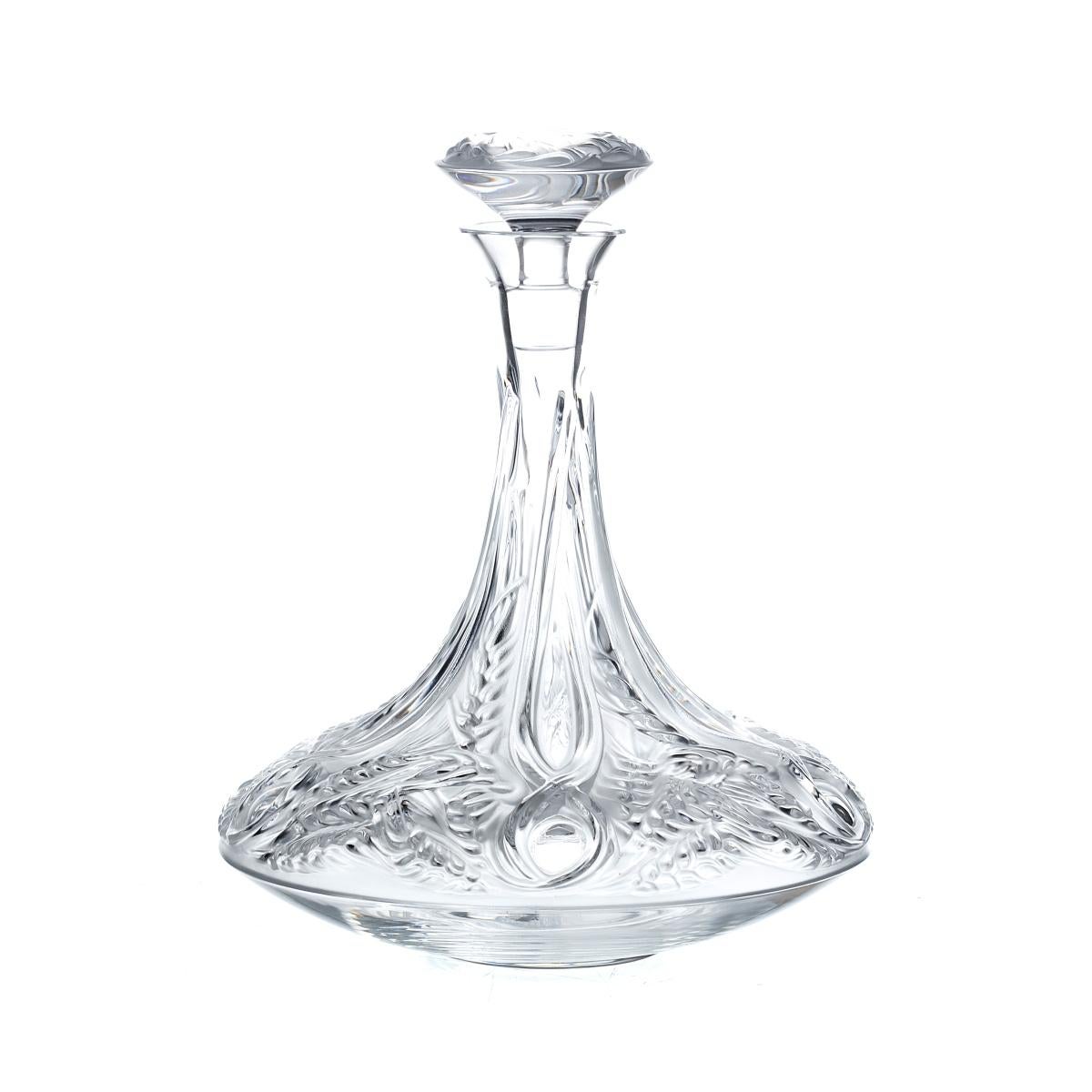 Decanter, Lalique Signed 