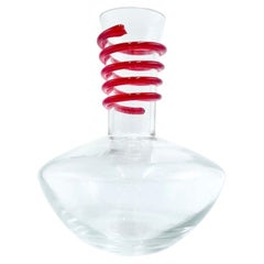 Retro Decanter vase in Murano glass by Carlo Moretti 1950s