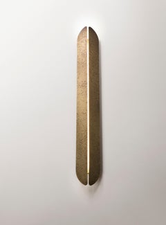 Aplique LED grande DeCastelli AARE en latón H8 by Alexander Purcell Rodrigues