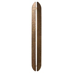 DeCastelli AARE Large LED Wall Light in H8 Brass by Alexander Purcell Rodrigues