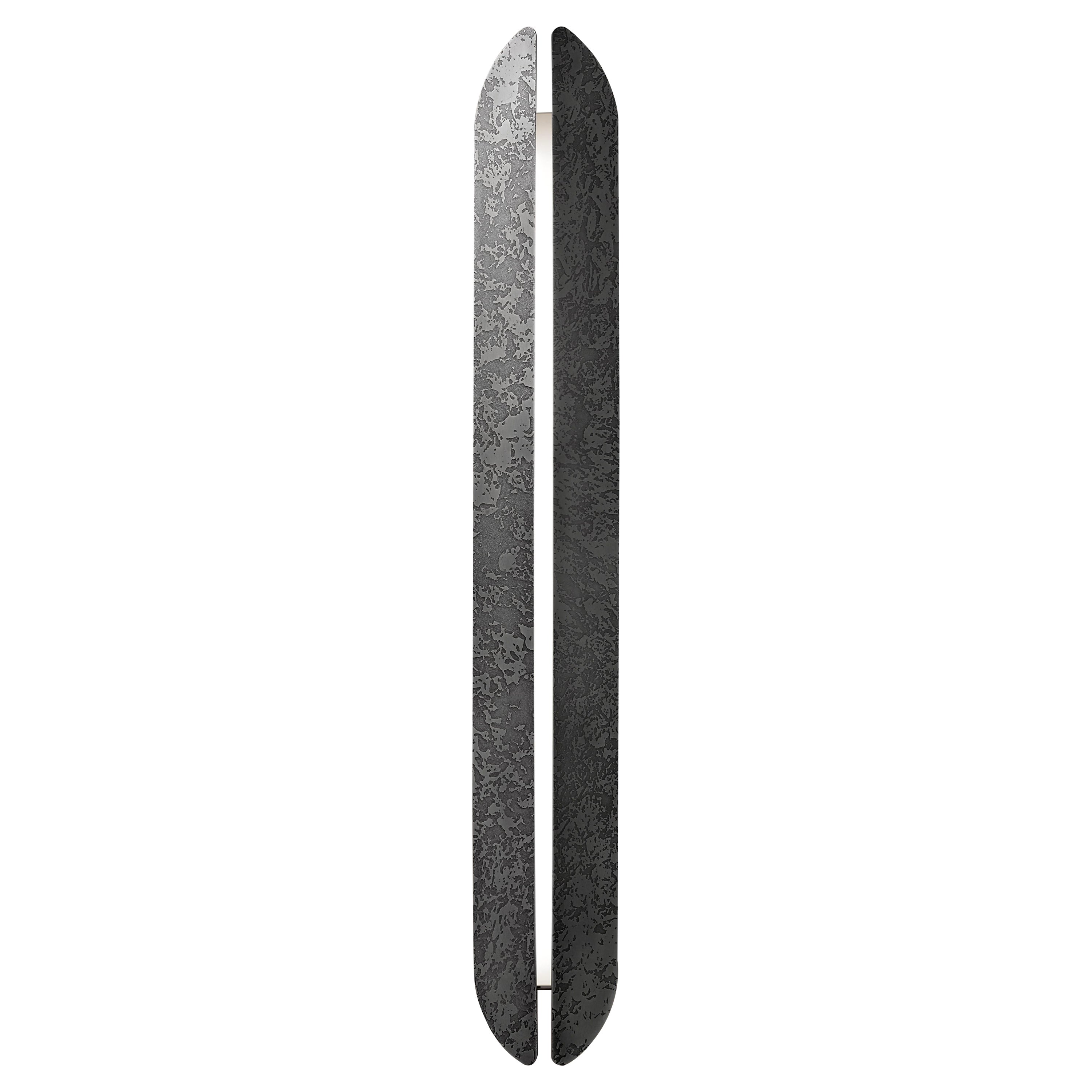 Aplique LED grande DeCastelli AARE en acero H8 by Alexander Purcell Rodrigues