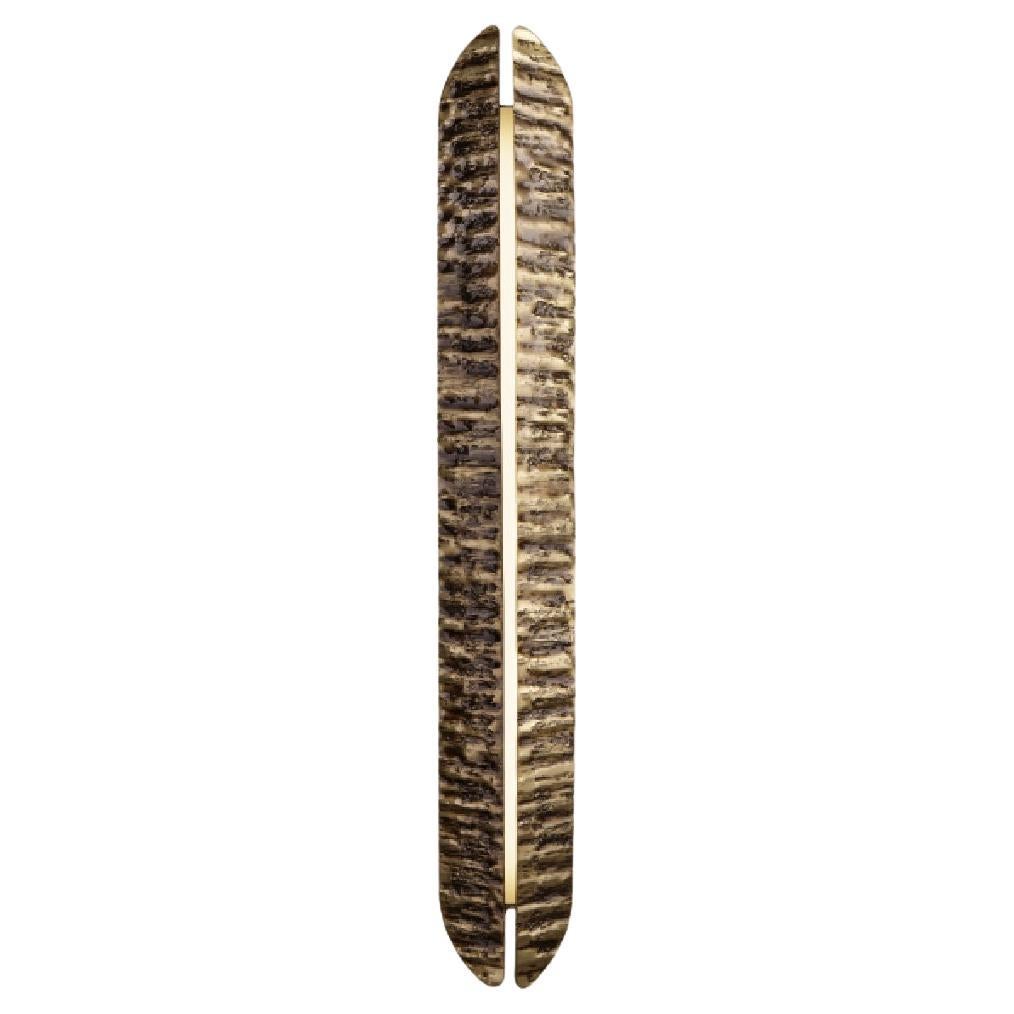 DeCastelli AARE Large Wall Light in L5 Brass by Alexander Purcell Rodrigues