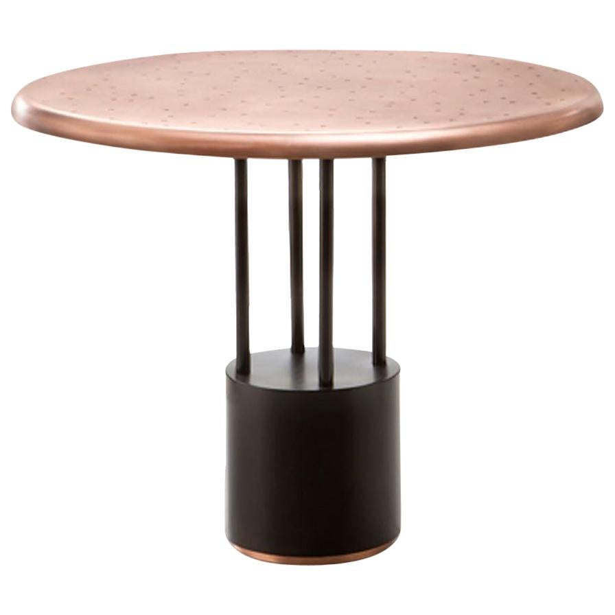 DeCastelli Burraco Game Table in Copper by Zanellato/Bortotto For Sale