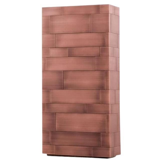 DeCastelli Celato 160 Cabinet in Copper by R & D De Castelli