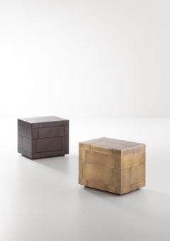 DeCastelli Celato 45 Cabinet in Stainless Steel by R & D De Castelli
