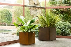 DeCastelli Cube104 Container in Steel by R & D De Castelli