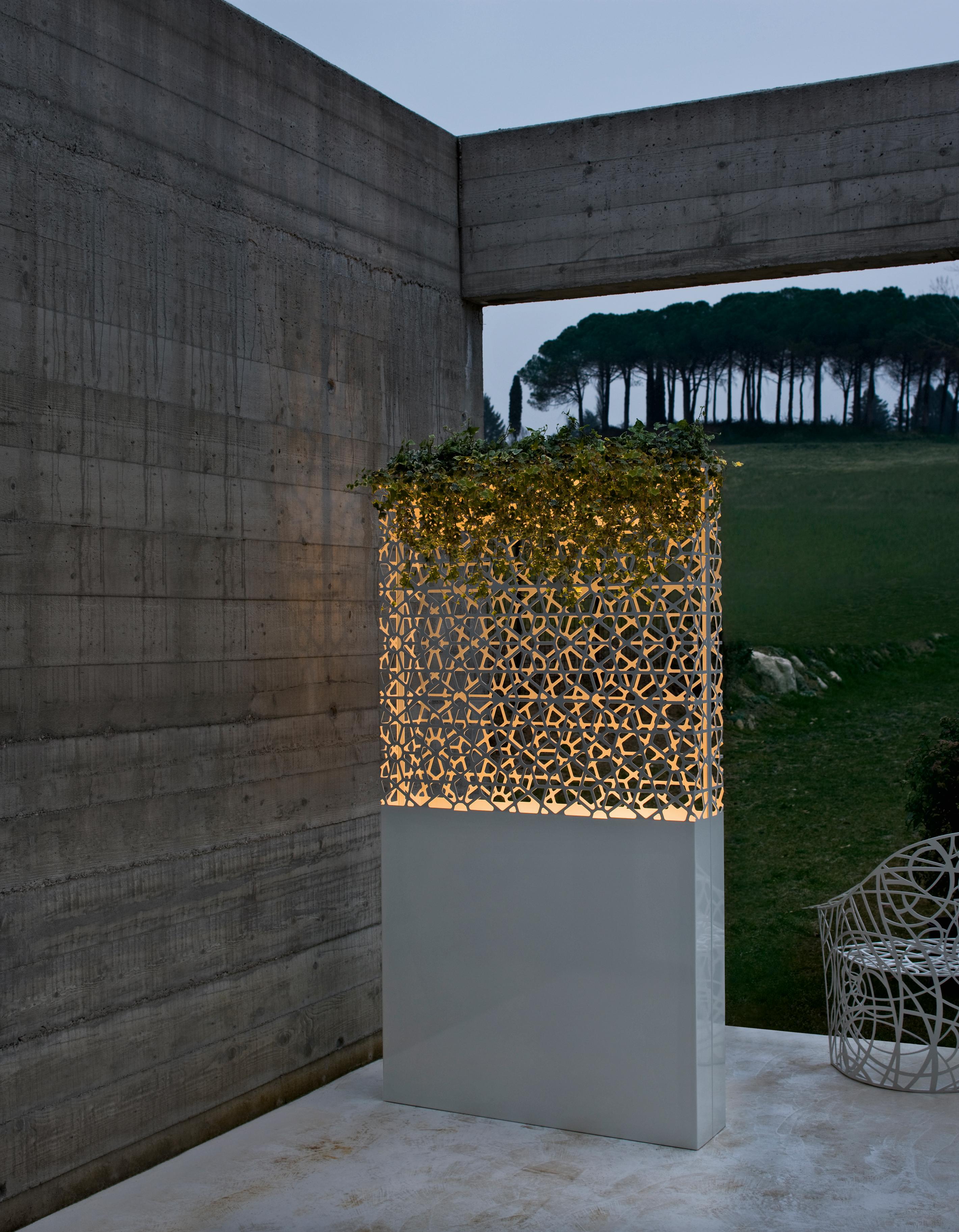 Italian DeCastelli Dafne & Demetra Lamp in Stainless Steel by Ludovica/Roberto Palomba For Sale