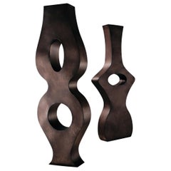 Sculpture DeCastelli DC099 Tristan & Isotte en acier inoxydable de Stefano Dussin