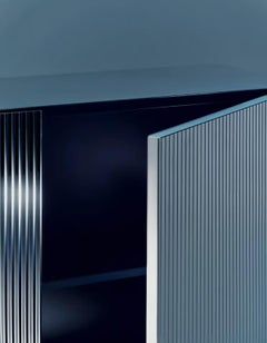 DeCastelli Console Elizabeth en finition Iridium par Nathalie Dewez