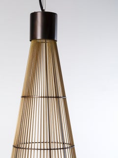 DeCastelli Luce Solida 42 Chandelier in Brass by Gumdesign