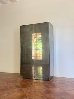 DeCastelli Marea Cabinet in Iridium finish by Zanellato/Bortotto - In Stock