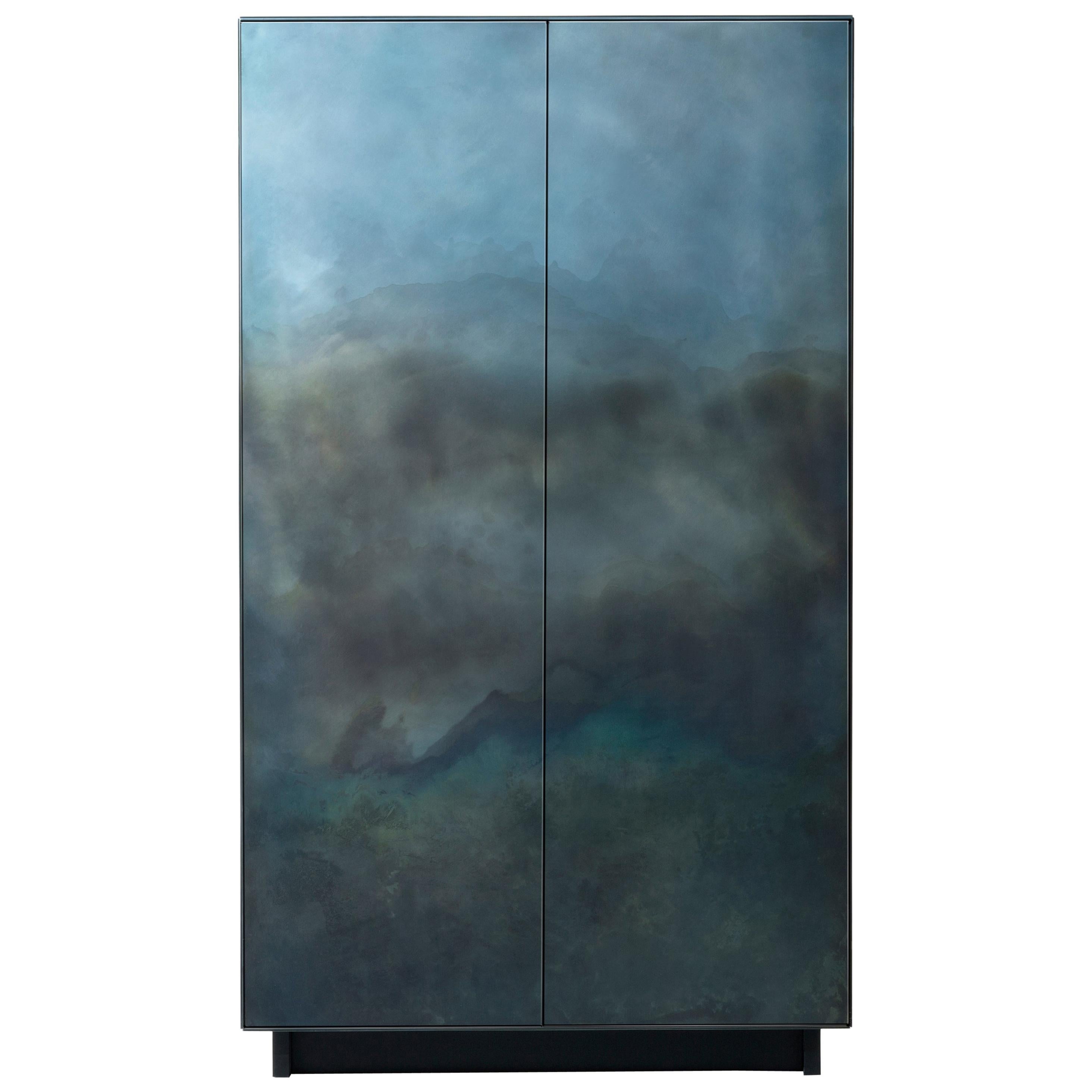 DeCastelli Marea Cabinet in Stainless Steel by Zanellato/Bortotto For Sale