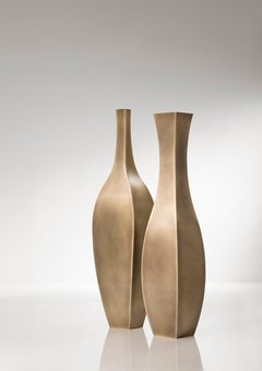 Vaso DeCastelli Rocco 147 in ottone di Stefano Dussin