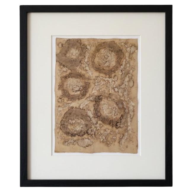 DECAY (14) – Plant-Dyed Botanical Art on Cotton Canvas