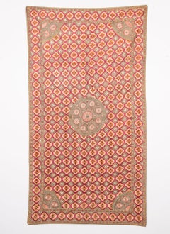 Funda bordada Deccani, India, Finales del siglo XVIII