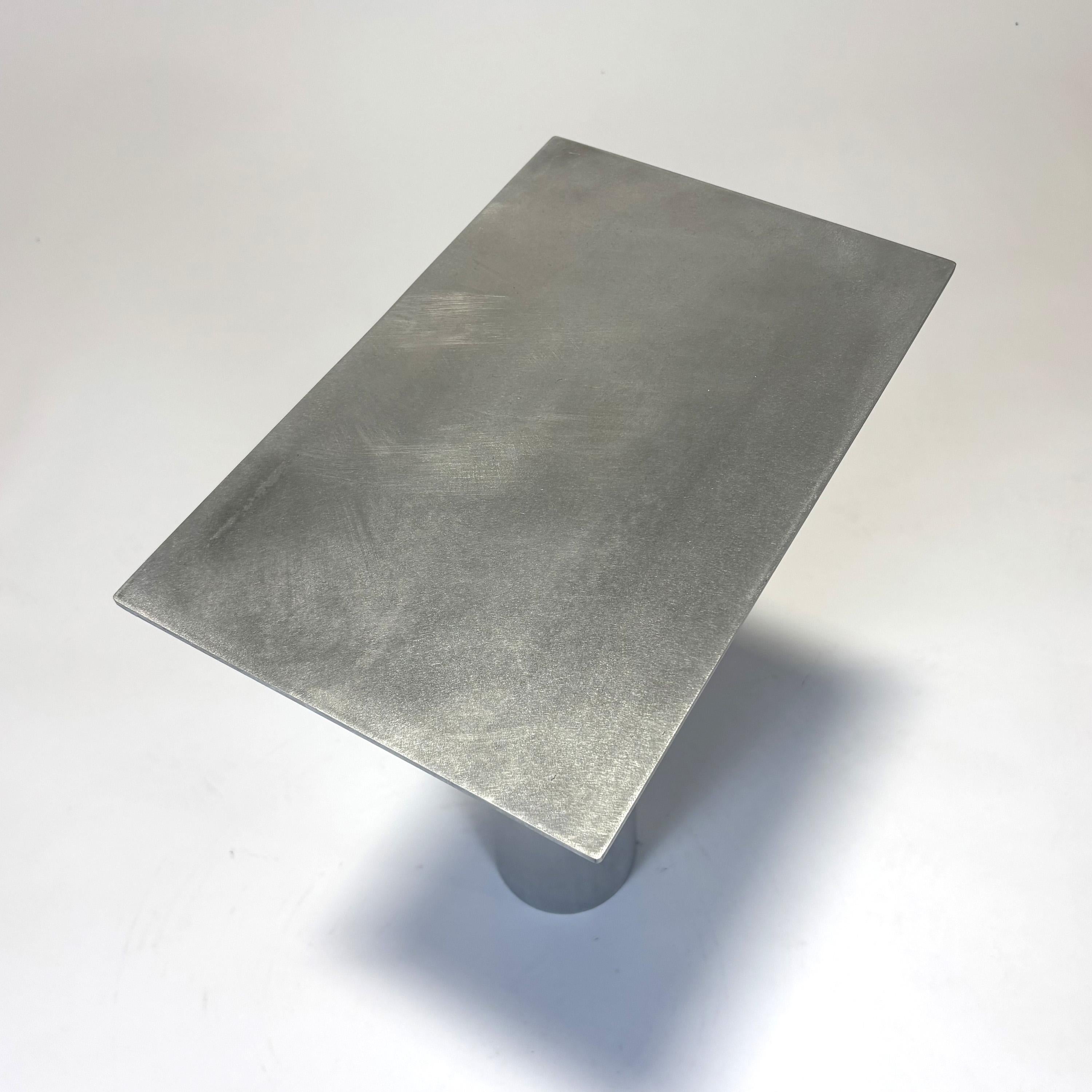 Aluminium December Side Table by New Tendency en vente