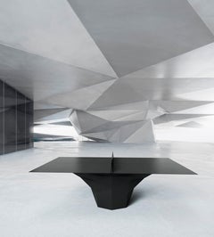 "Deceptor" Ping Pong Table Tennis Powder-Coated in Black