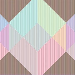Cube Group, Digital on Canvas