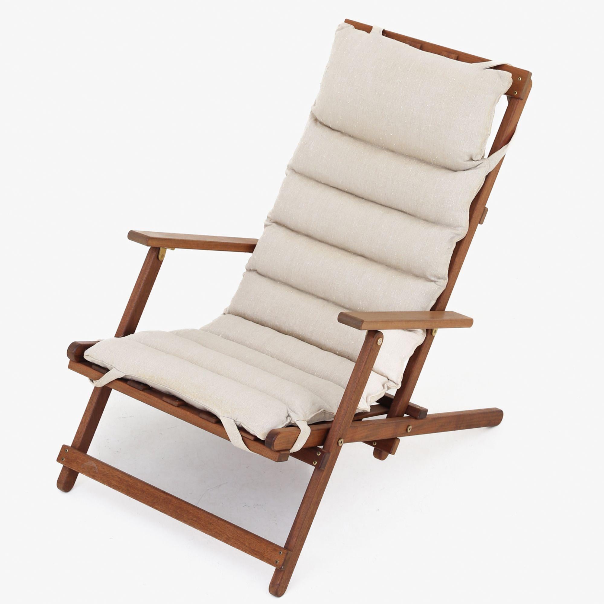 Deck Chair by Børge Mogensen For Sale 1