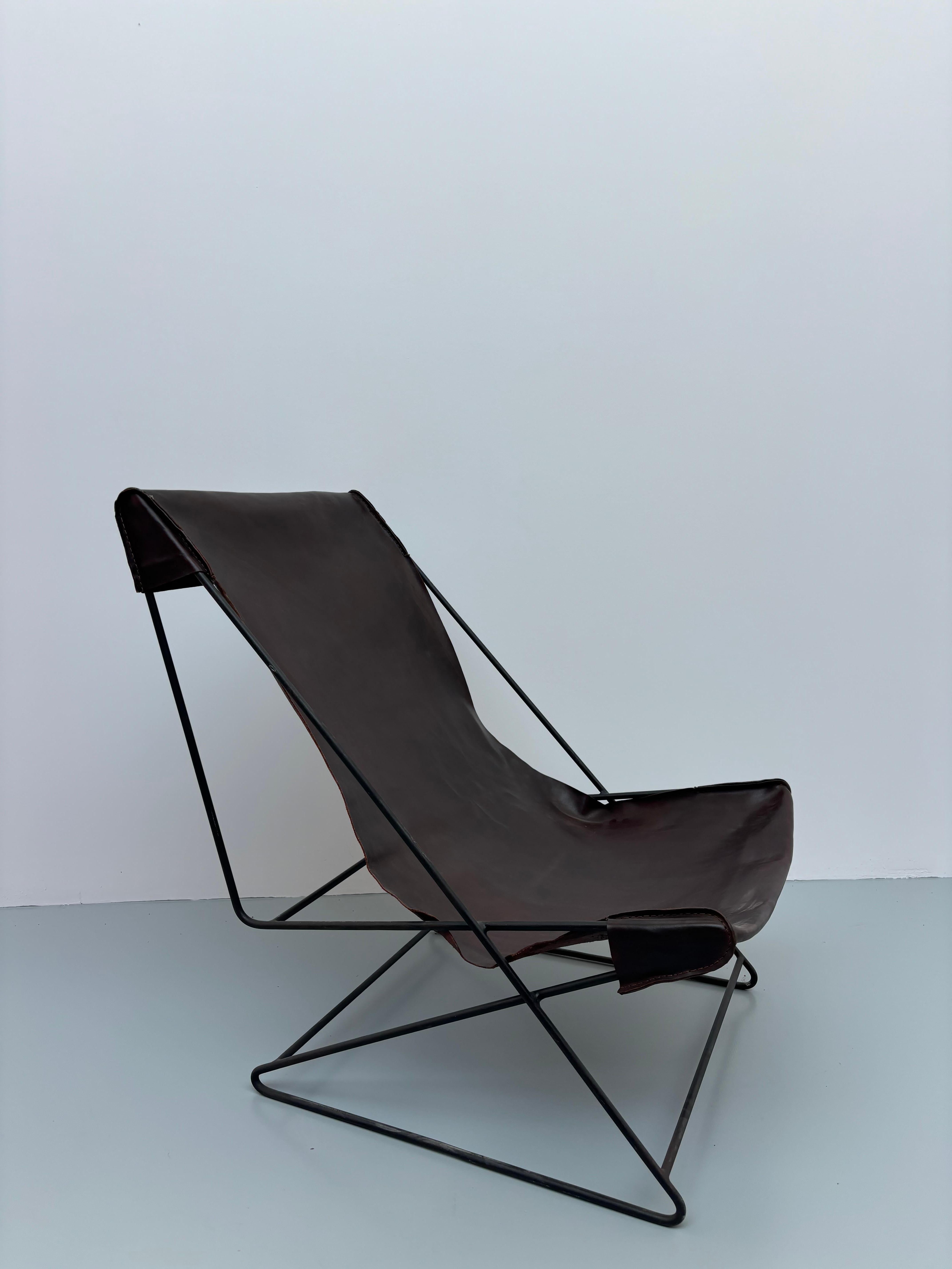 Liegestuhl von Lina Bo Bardi, entworfen für casa valéria (Brasilianisch) im Angebot