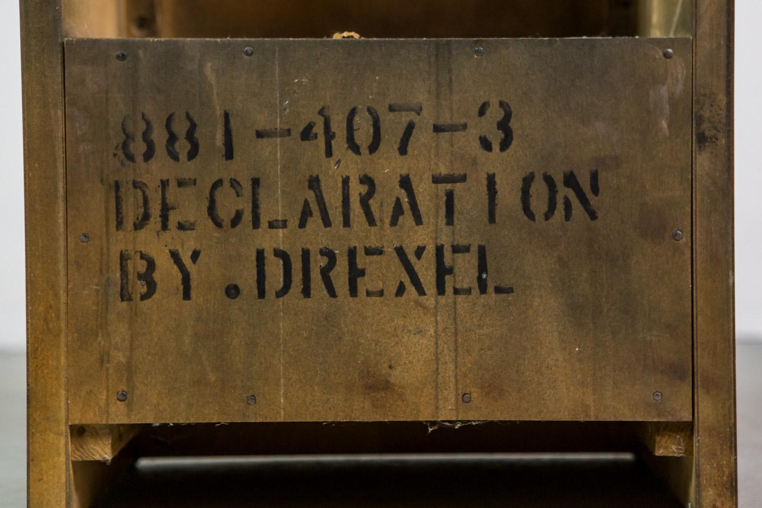 Mid-Century Modern Declaration Floor Clock by Kipp Stewart for Drexel