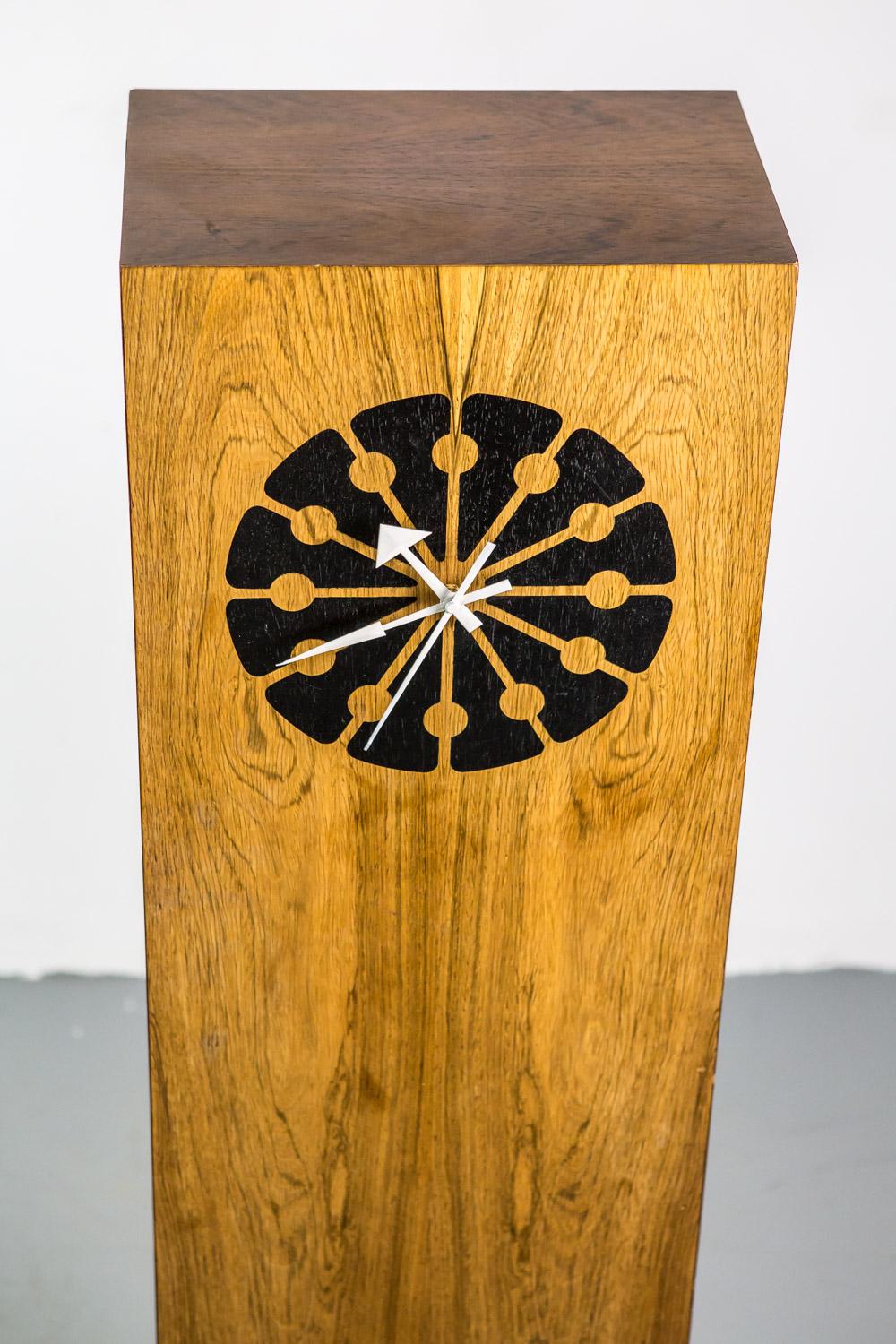 Mid-20th Century Declaration Floor Clock by Kipp Stewart for Drexel