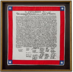 Declaration of Independence Printed Scarf