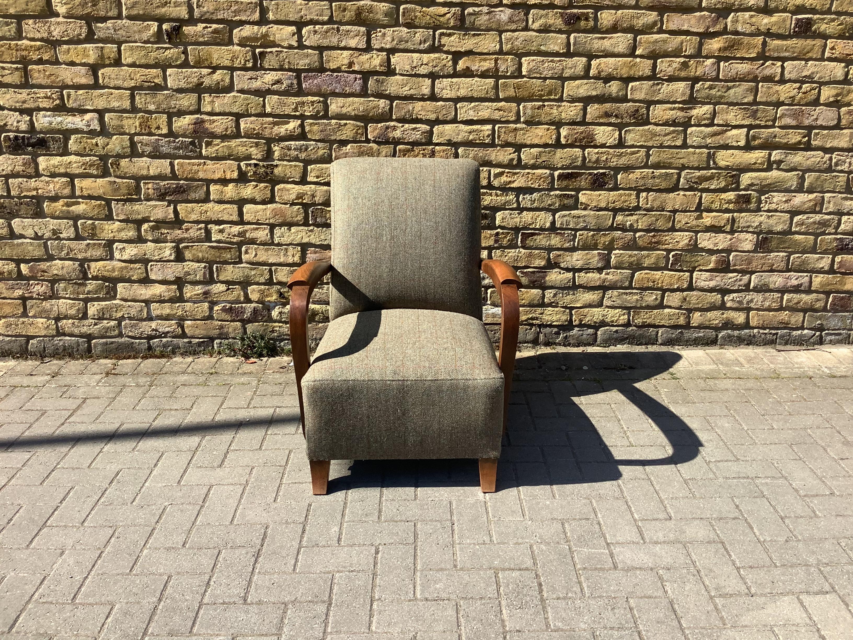 Deco Armchair/1930’s French Armchair In Good Condition In London, Lambeth