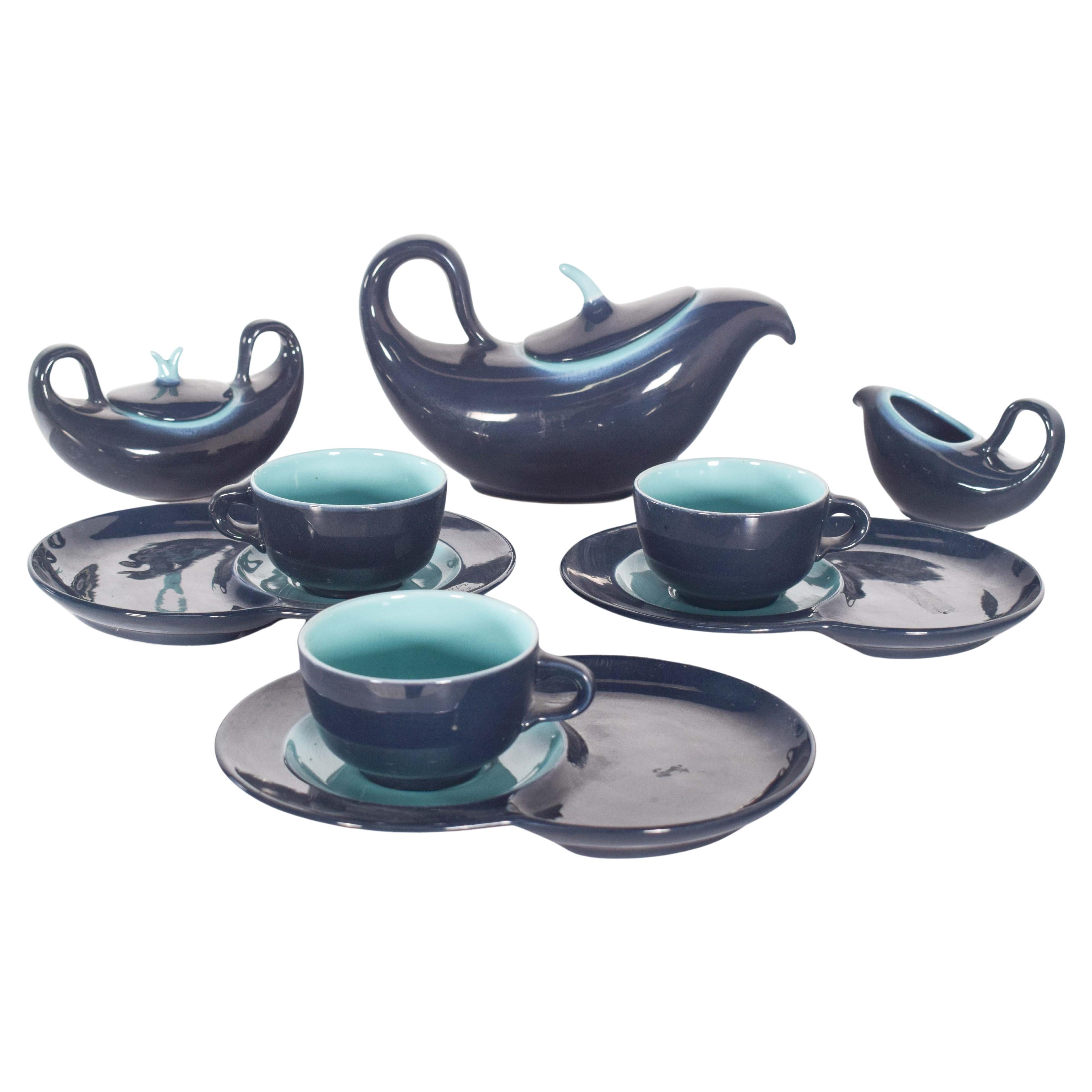 Service de petit déjeuner déco en céramique
