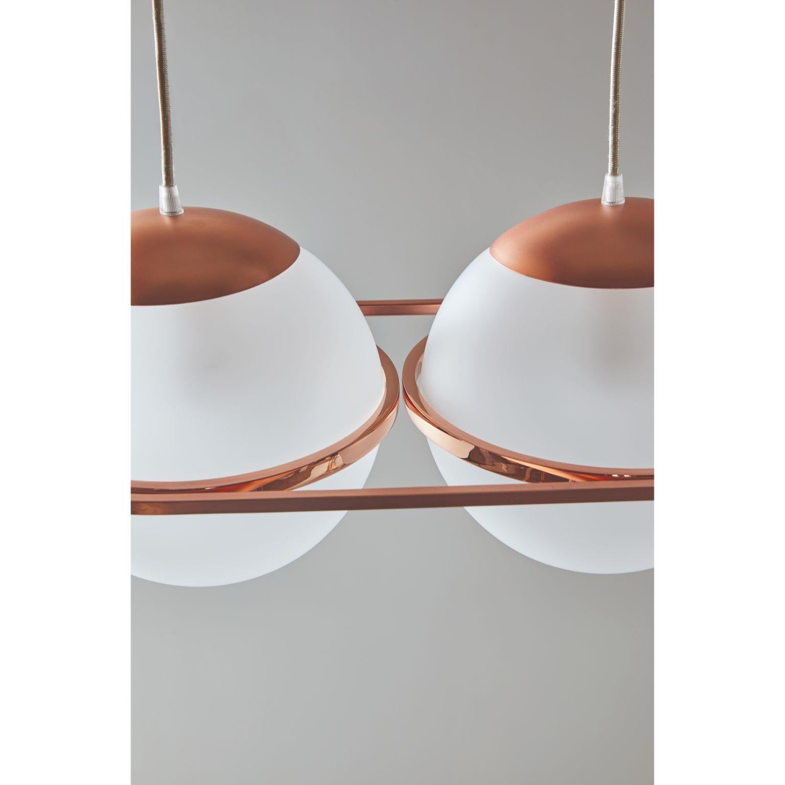 Decò Ceiling Lamp by Mingardo For Sale 2