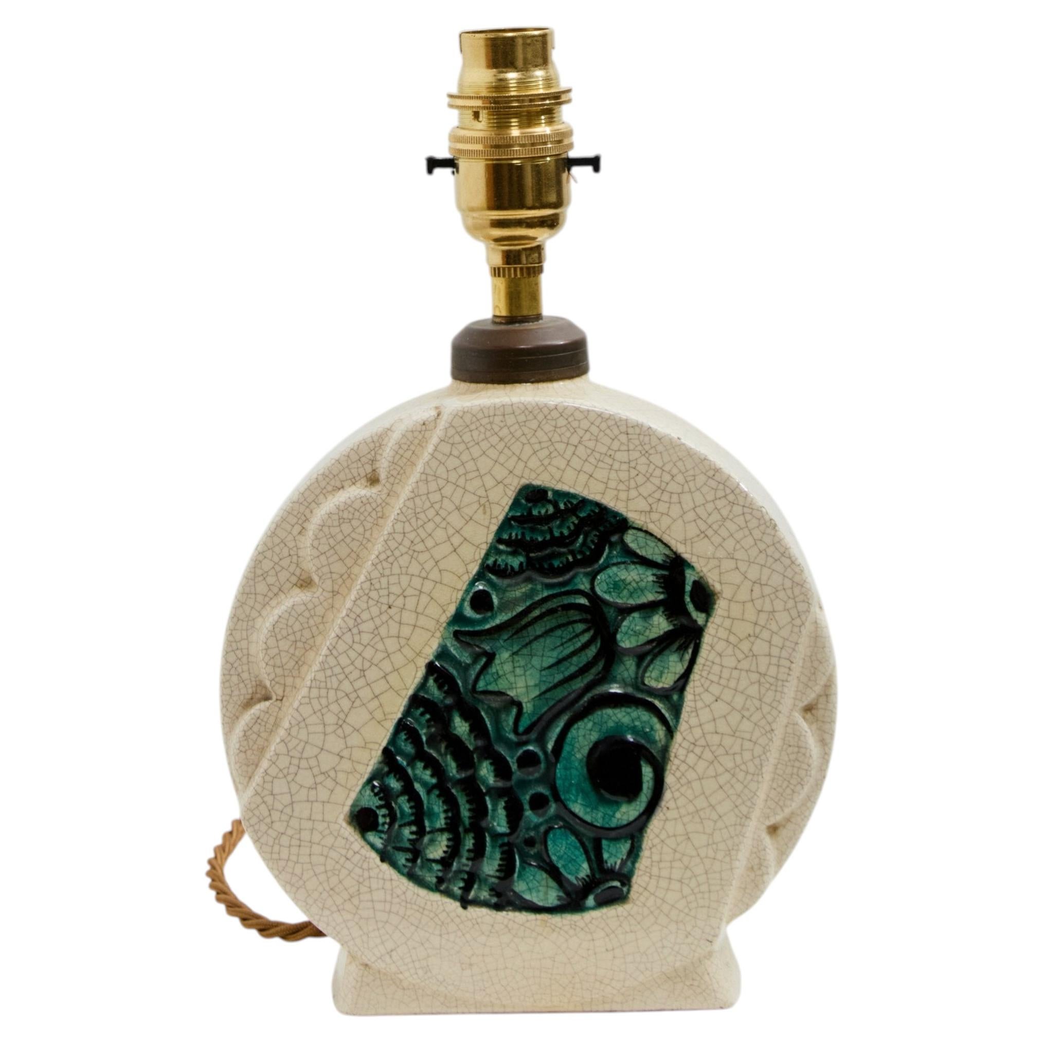 Deco Ceramic Lamp For Sale