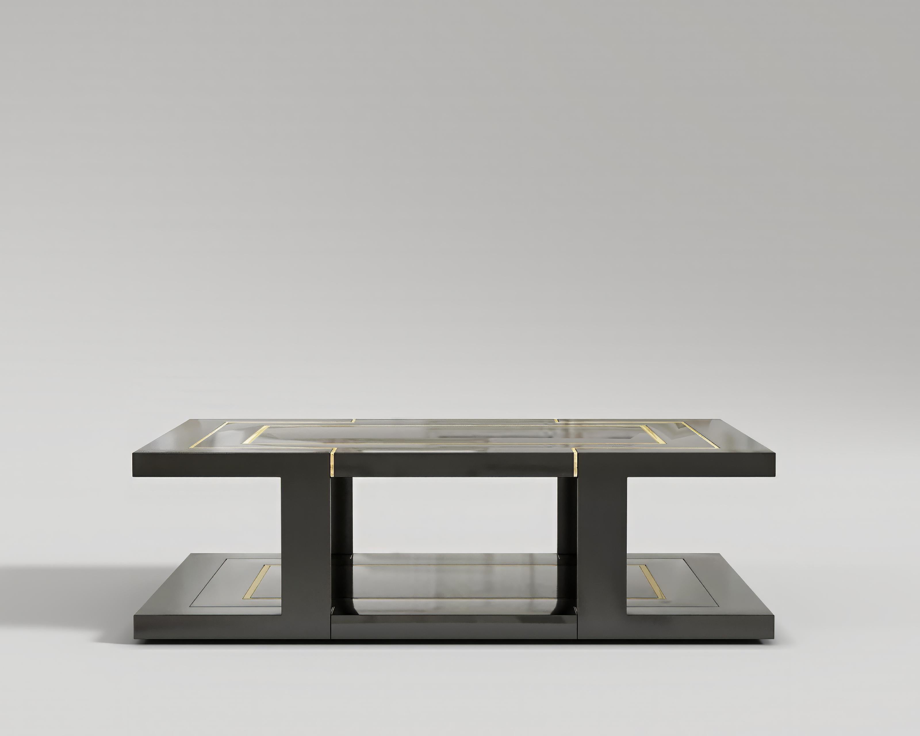 Deco Coffee Table
The Deco Coffee Table is a masterpiece of elegance and sophistication, designed to elevate the aesthetics of any living space. Crafted with the utmost attention to detail and using the finest materials, this coffee table combines