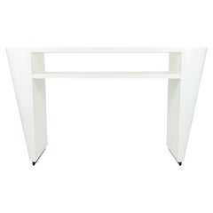 Deco Console Table with Naughty Pierre Frey Pattern on Top