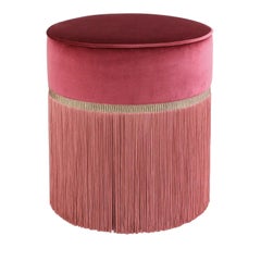 Otomana Geométrica Rosa Decò Couture