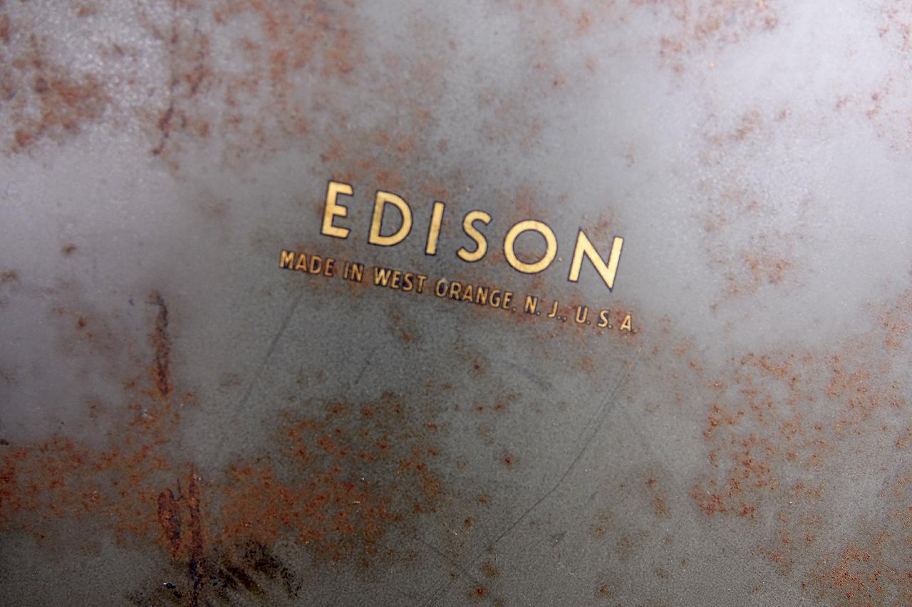 Deco Edison Industrial Stand In Distressed Condition In Peekskill, NY