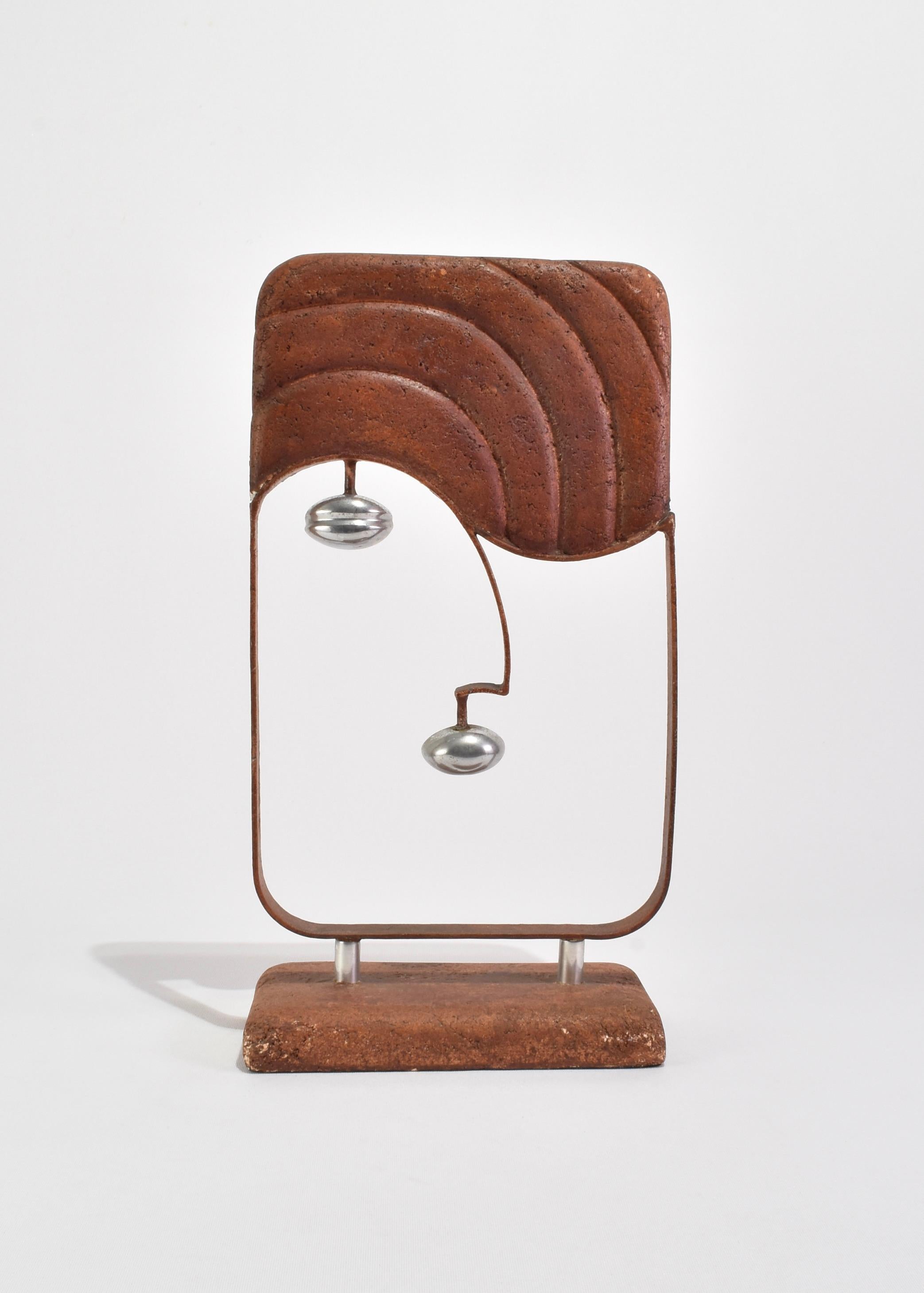 Art Deco Deco Face Sculpture For Sale