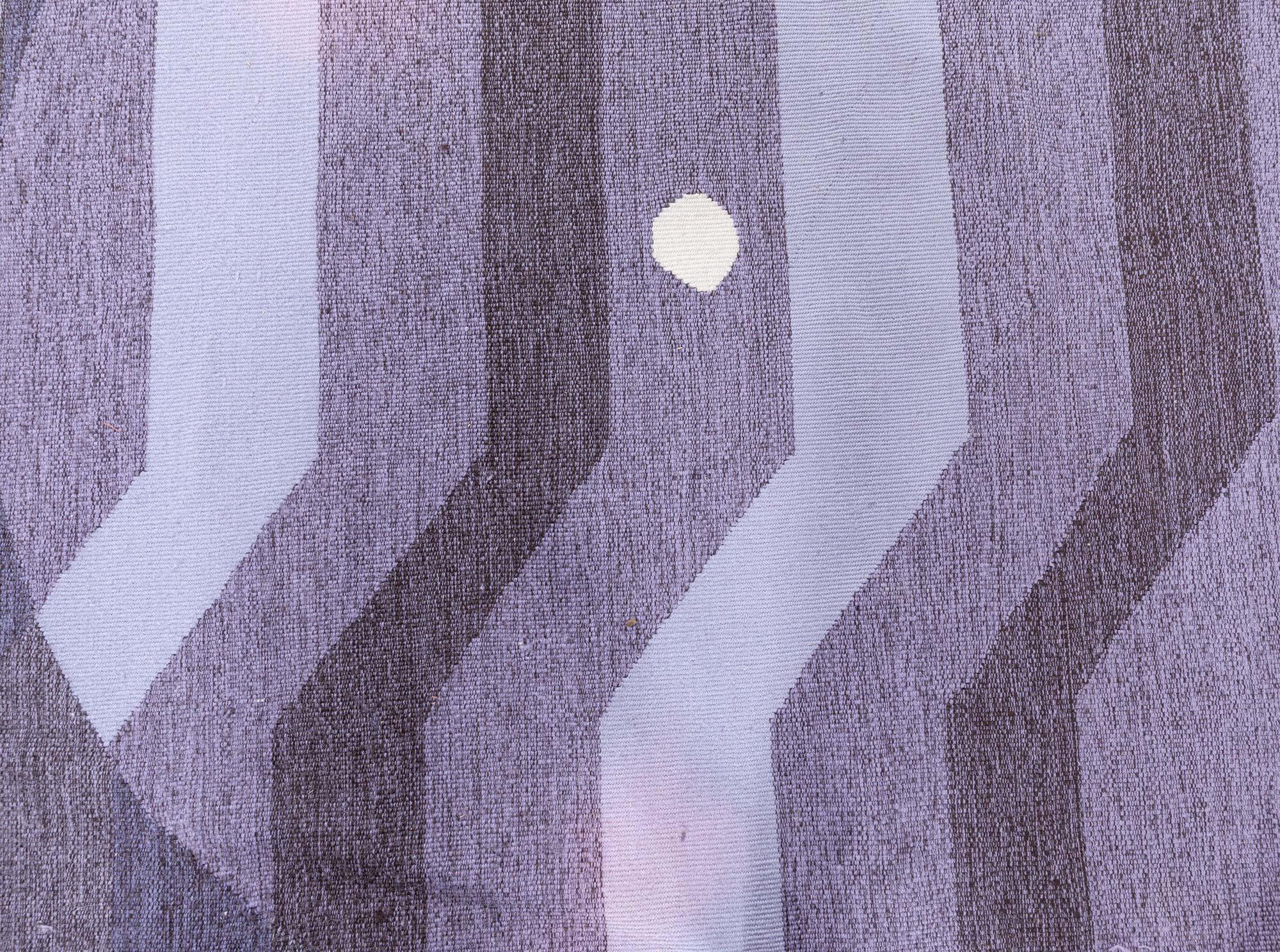 Tapis de couloir tissé plat inspiré par Frank Lloyd Wright
ze : 5'3