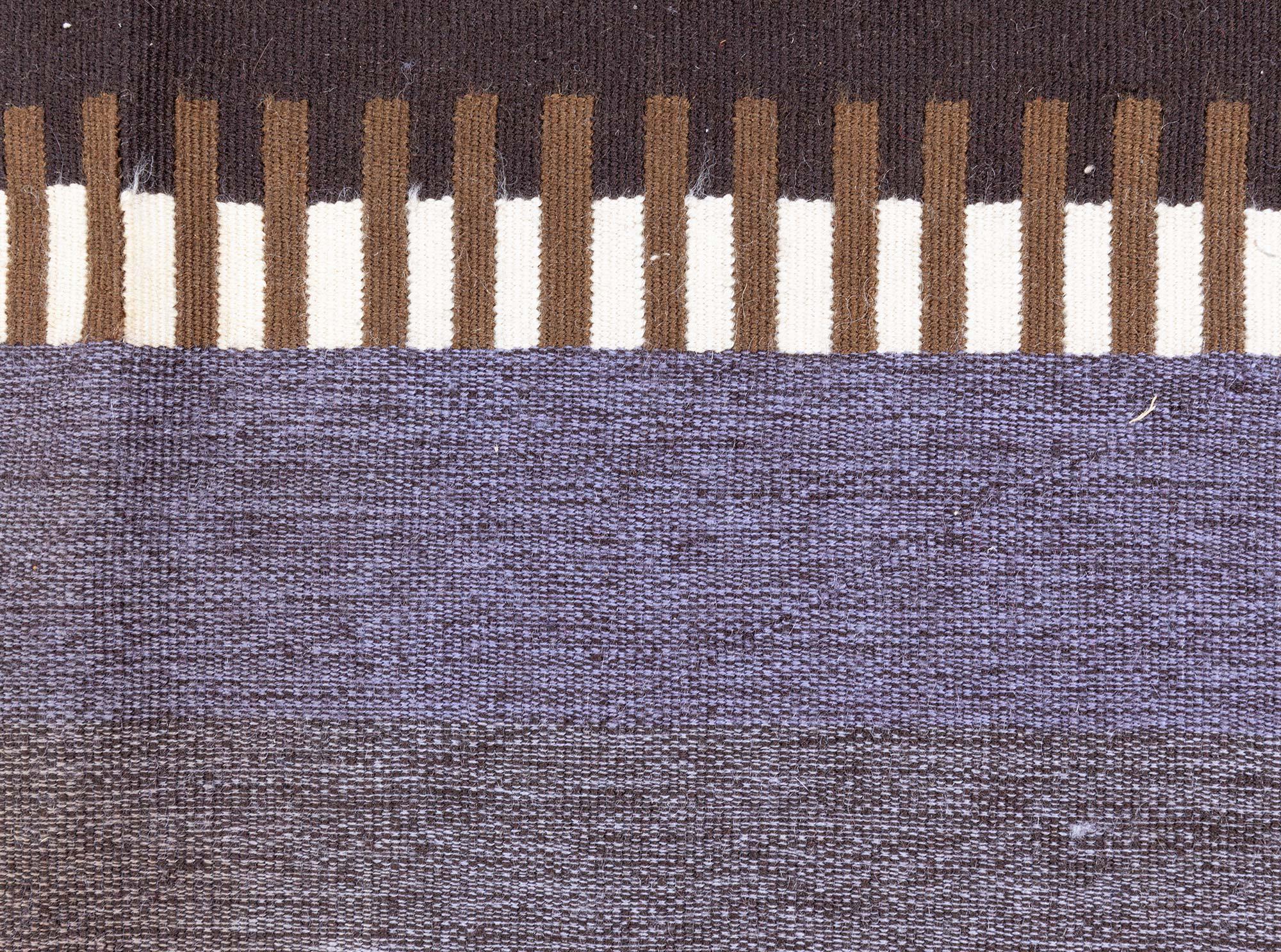 Art déco Tapis de couloir tissé plat inspiré par Frank Lloyd Wright en vente