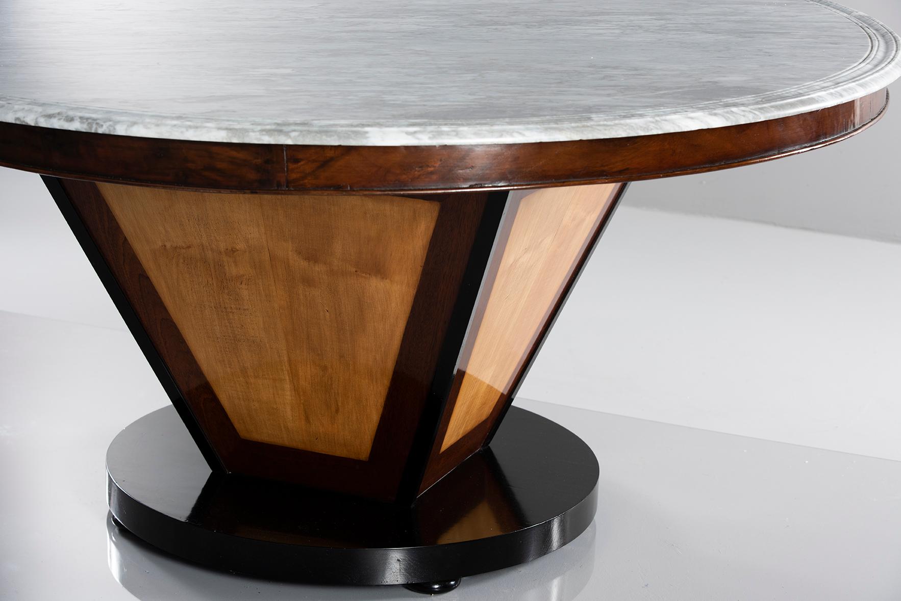 custom marble dining table