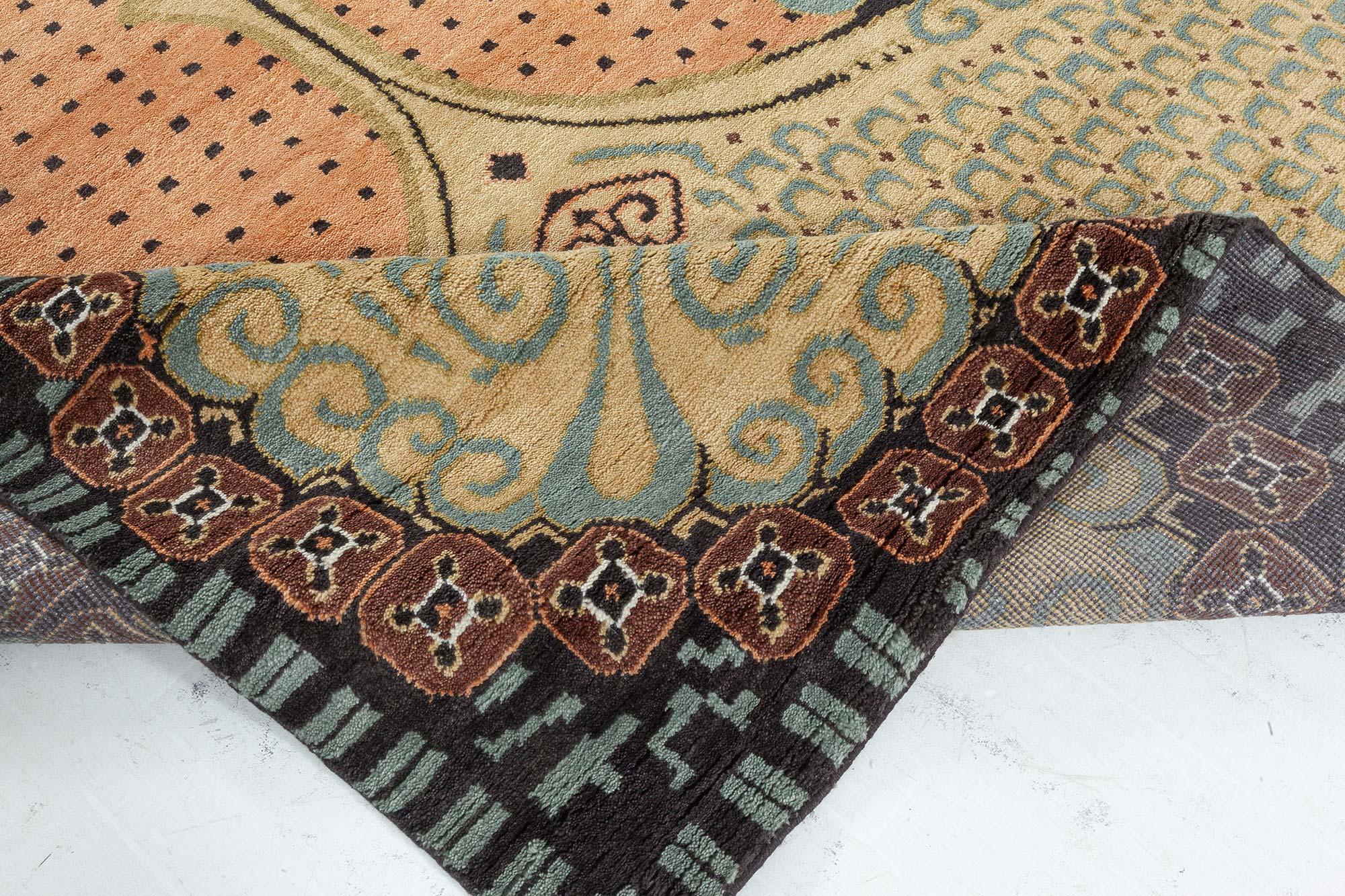 Deco Inspired Modern Rug by Doris Leslie Blau In New Condition For Sale In New York, NY